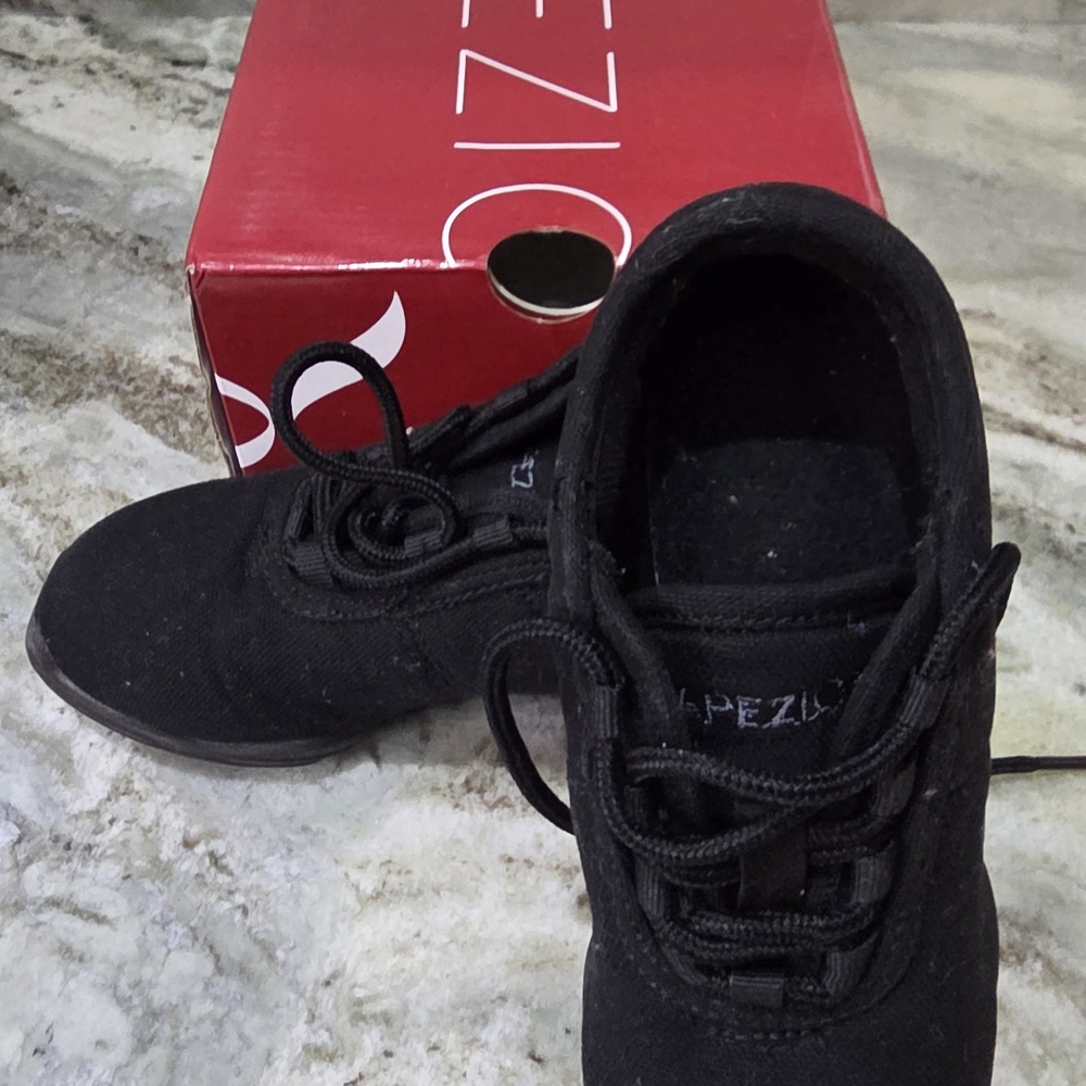 Capezio Black Kids Dress Shoes